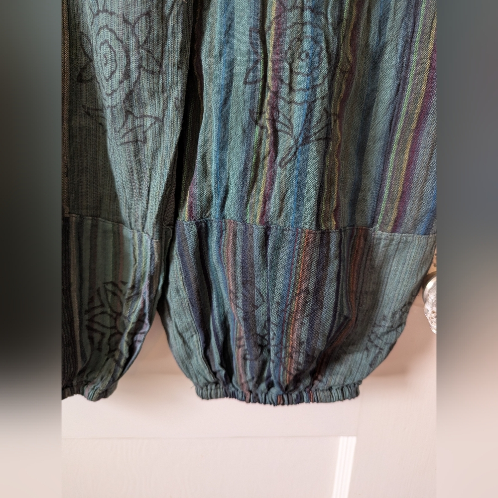 Multicolor Patchwork Pants - image 6